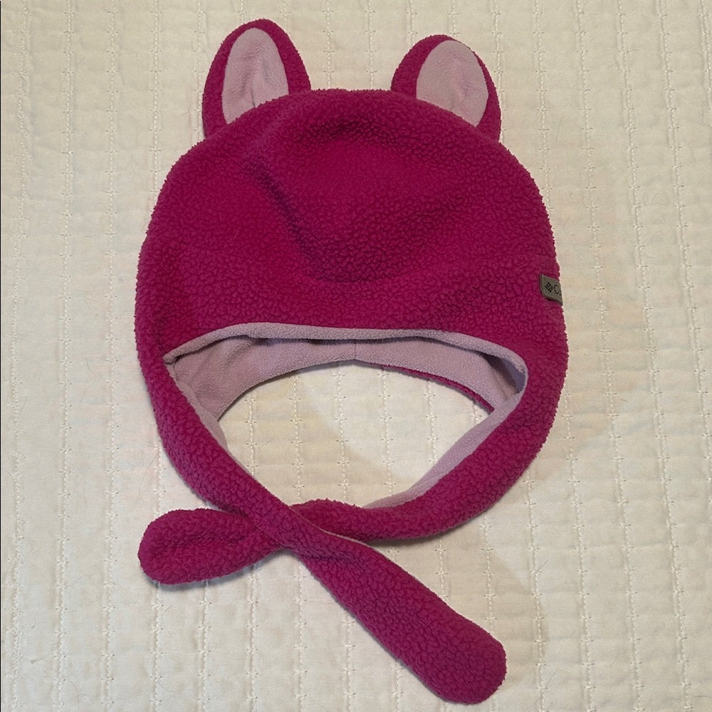 Columbia Magenta Fleece Hat